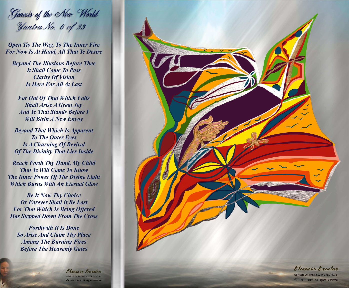 Yantra No. 6 - Genesis of the New World - © 1993 - 2019 Elexsoir Excelex Thou Art